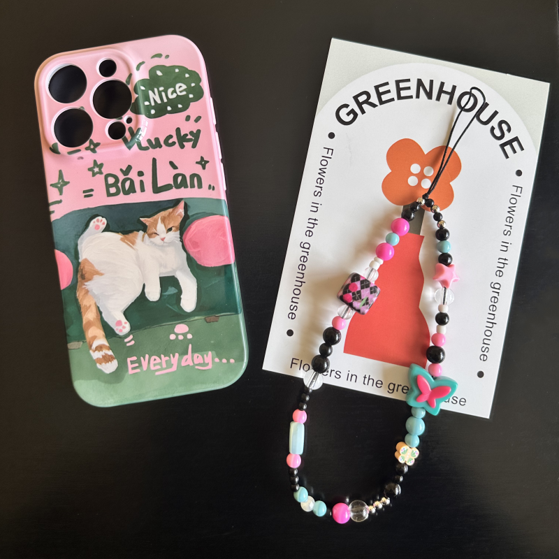 摆烂小猫菲林软壳适用苹果17promax手机壳16华为vivo小米oppo荣耀