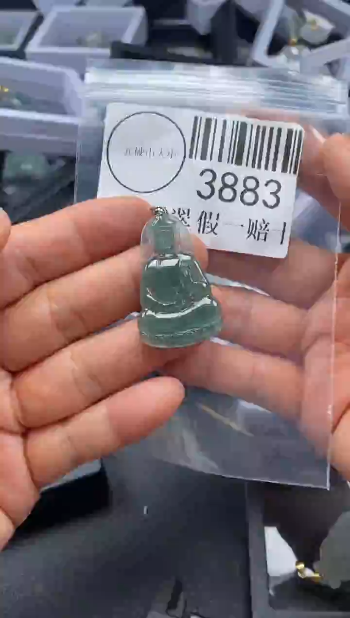 吊坠(不含链)未镶嵌翡翠3883