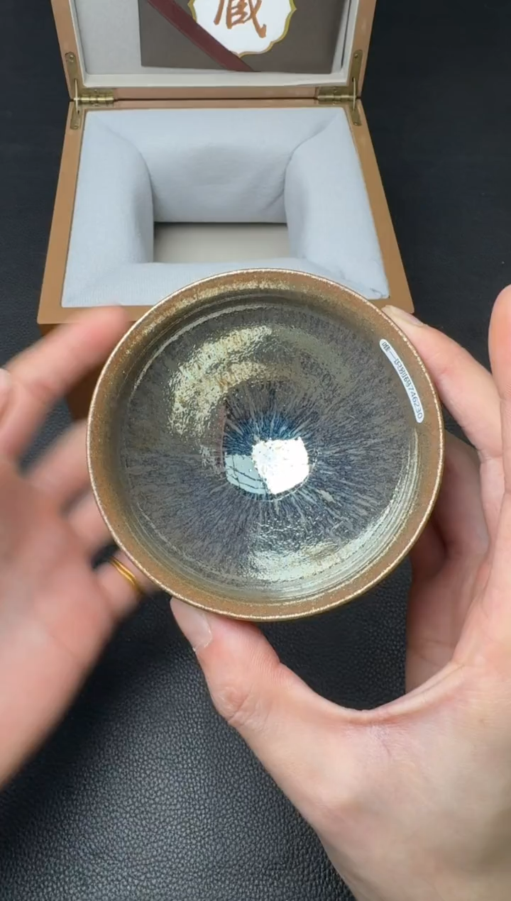 【闪购商品】茶盏刘金龙柴烧盏138