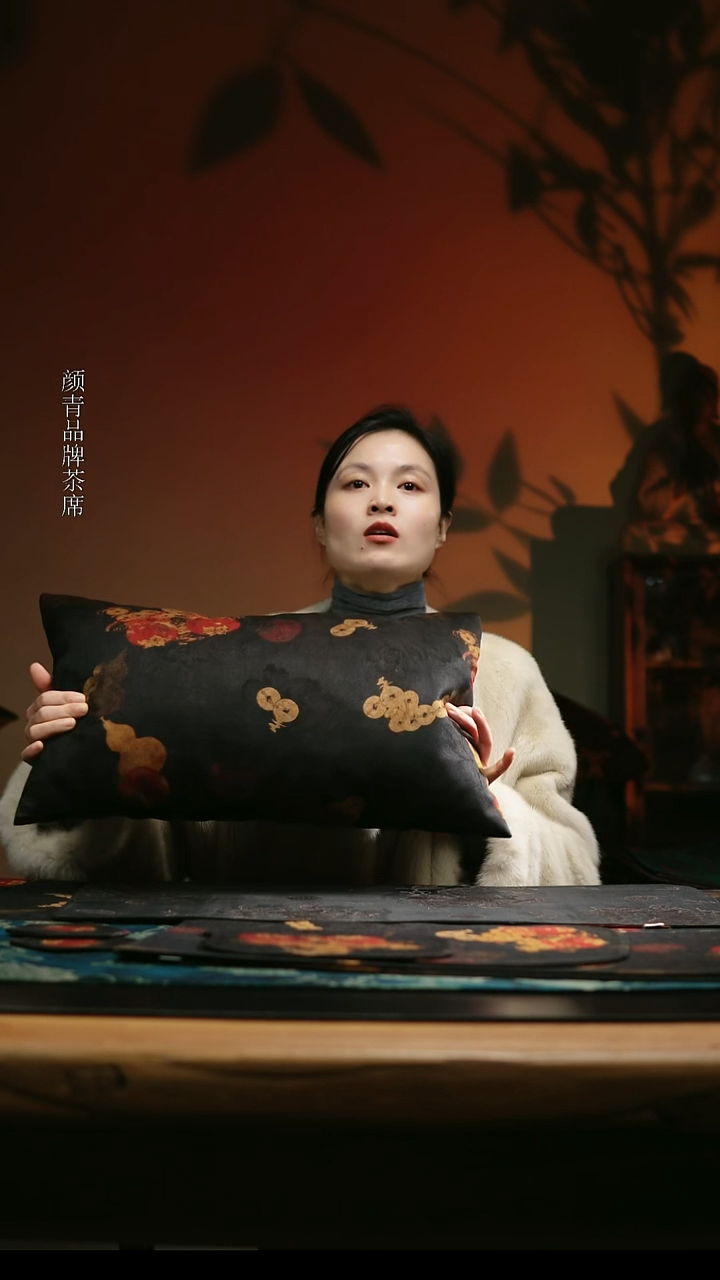 喜见造物茶席尺寸腰枕