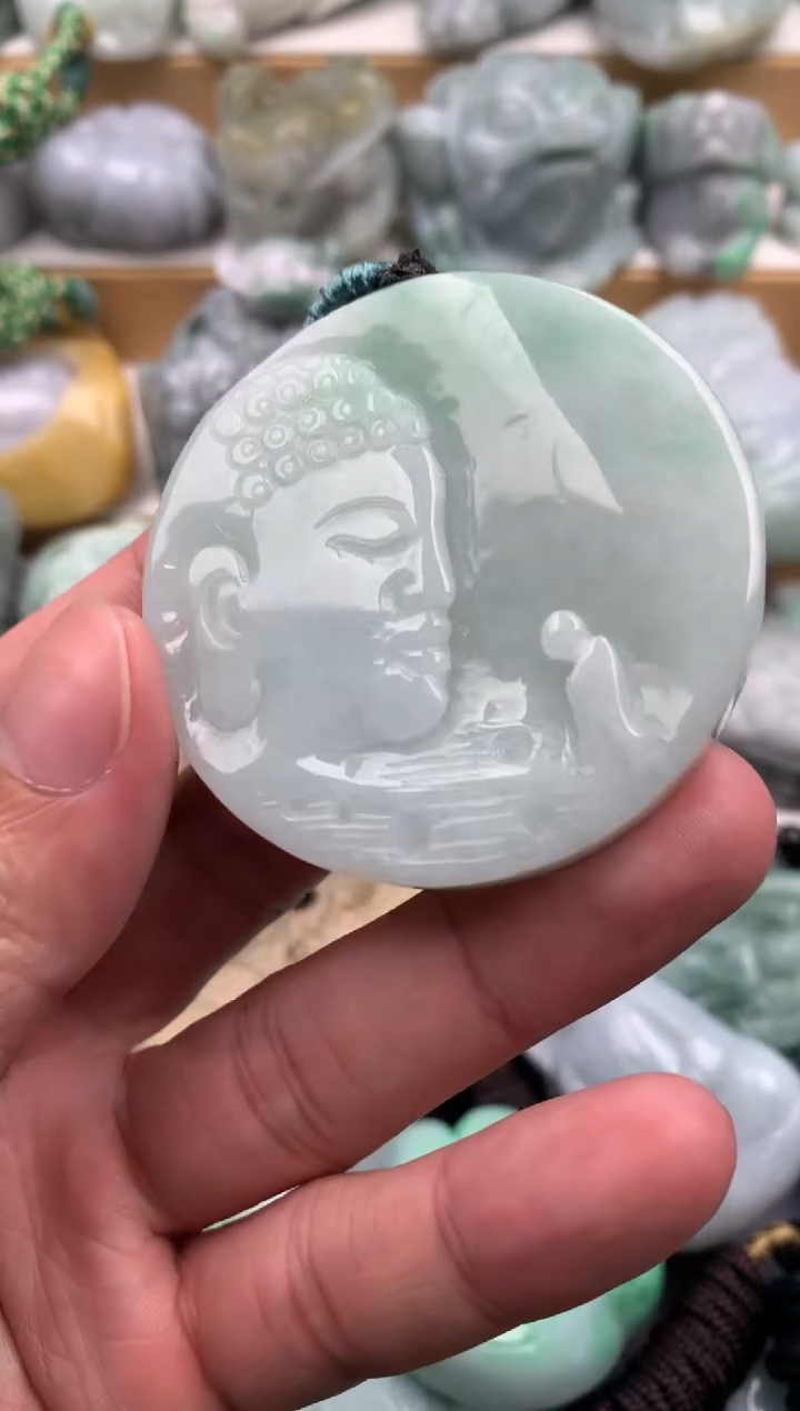吊坠(不含链)未镶嵌翡翠1