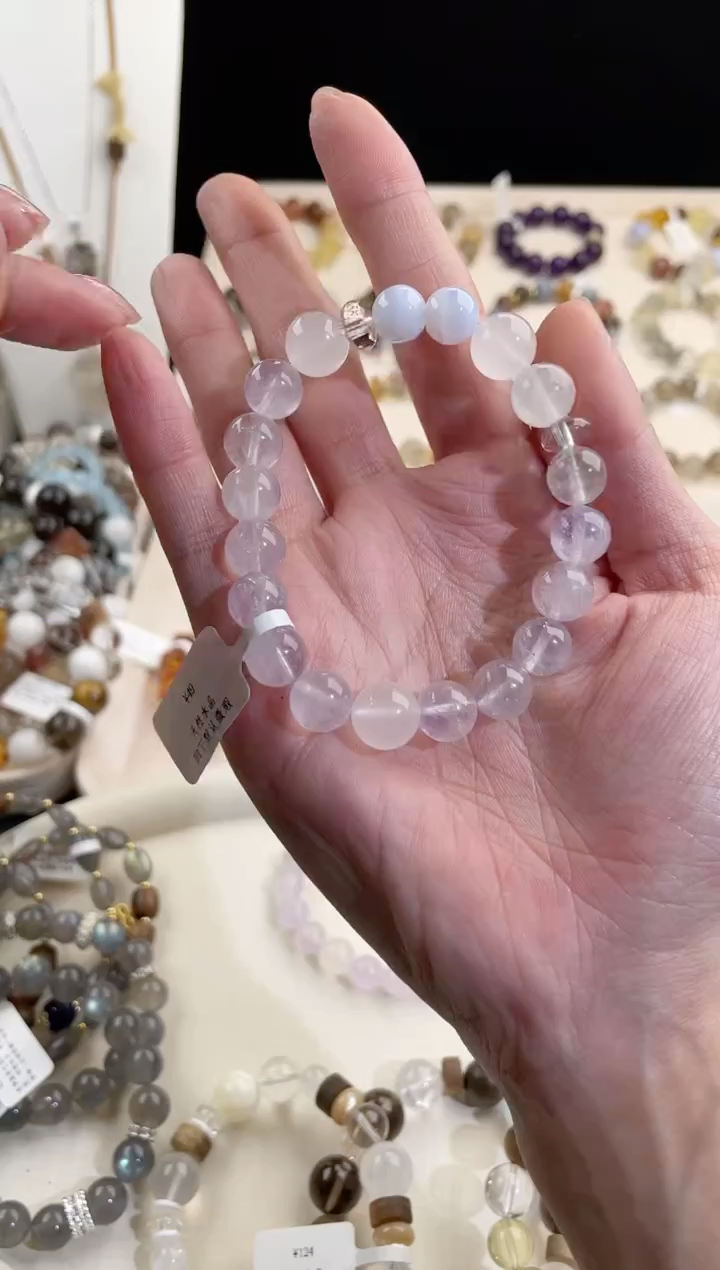 未镶嵌手串水晶天然水晶多宝手串
