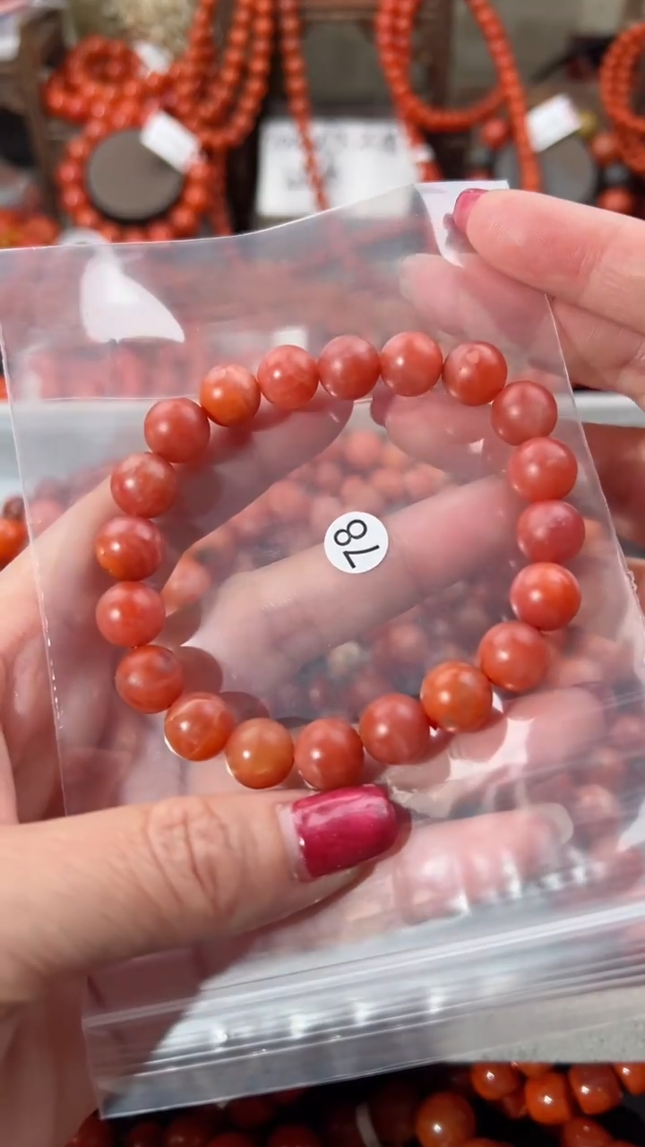 【闪购商品】南红玛瑙手串未镶嵌10