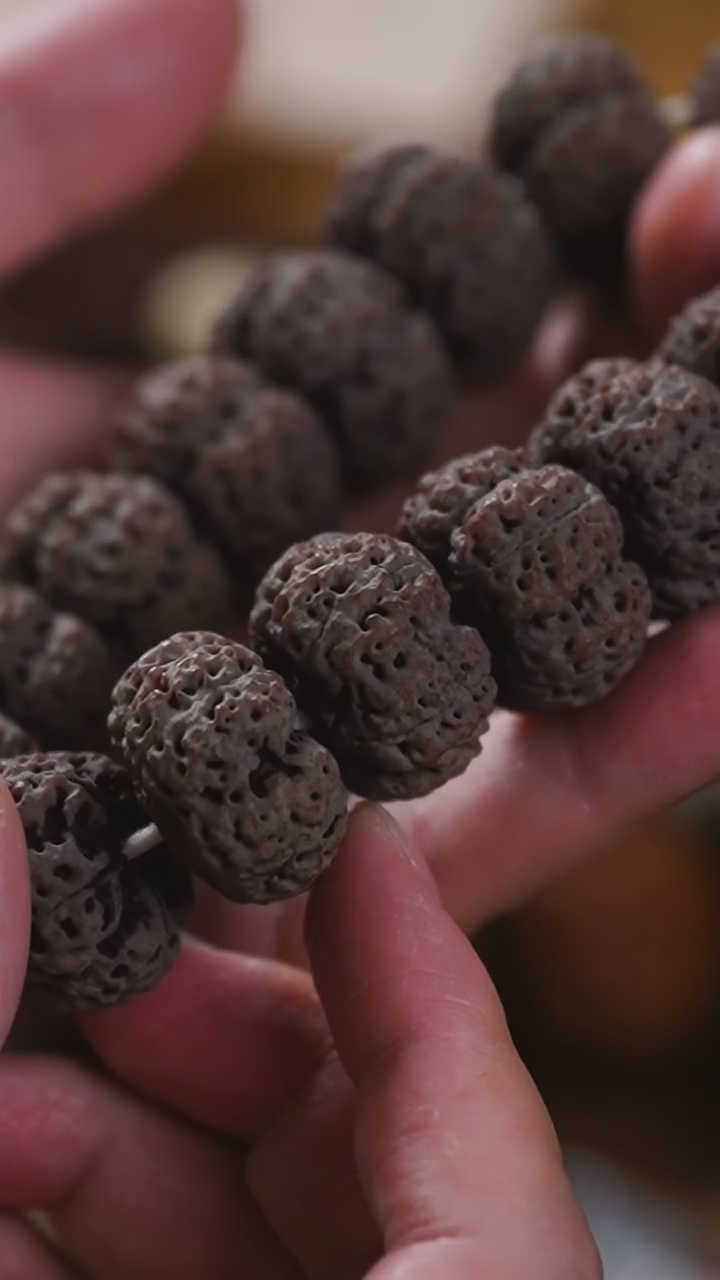 【闪购商品】金刚菩提吊坠玺呈枝蓝•平头一代梁23mm063