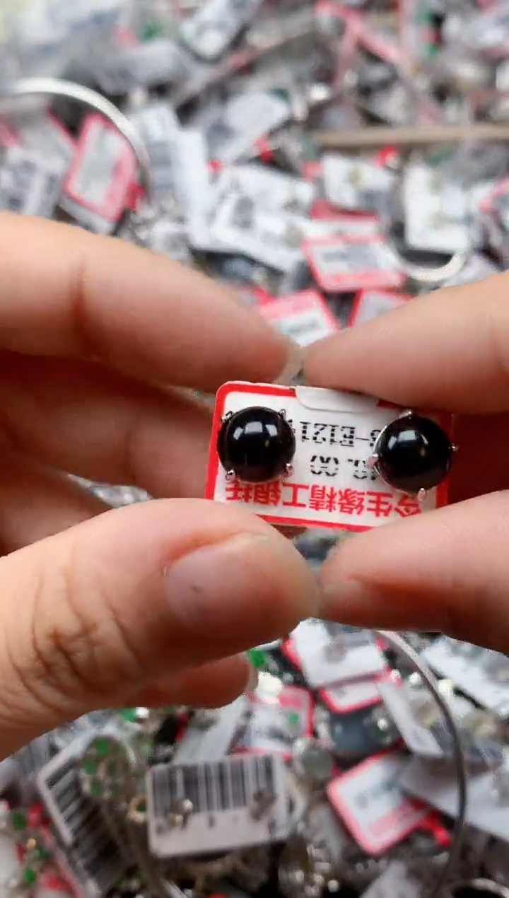 银S925镶嵌戒指翡翠天然A货缅甸翡翠