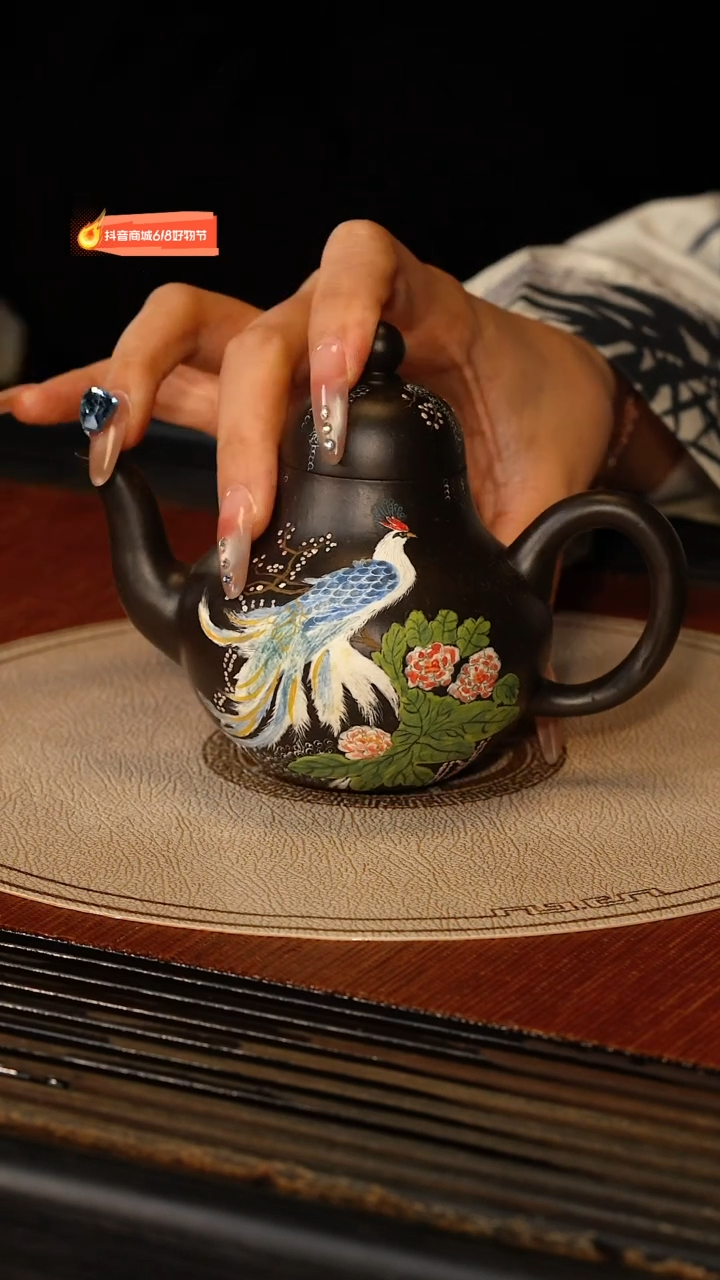 茶壶紫砂宜兴紫砂SJK 铁血红砂 思婷