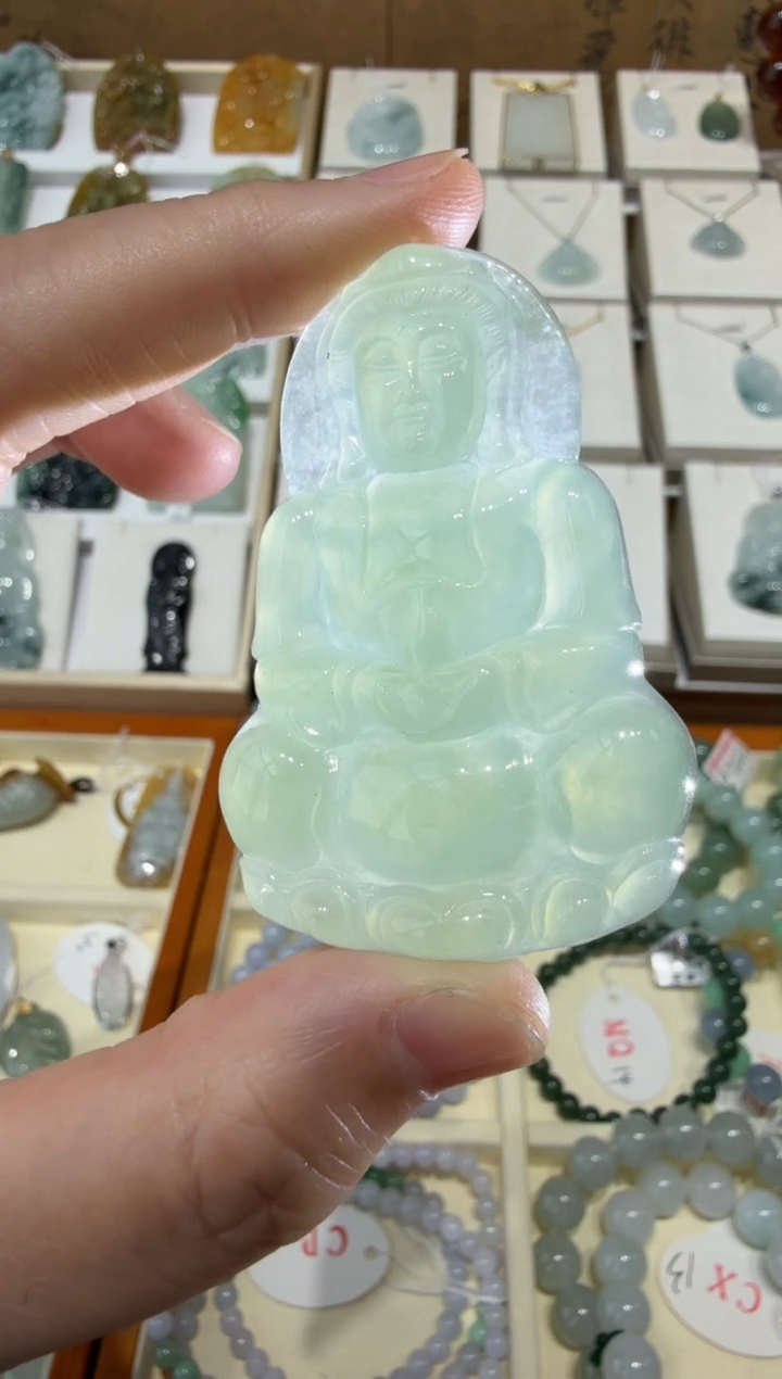 未镶嵌挂件翡翠A货翡翠多样性孤品