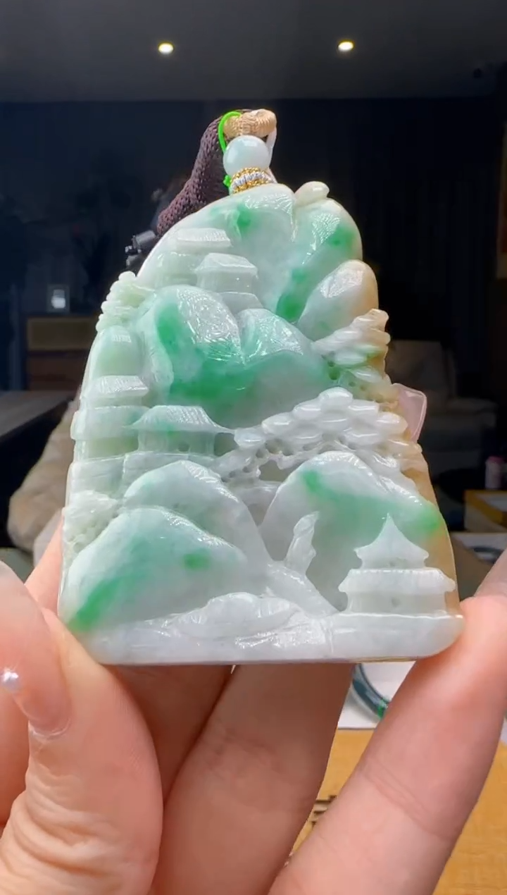 【闪购商品】翡翠吊坠(不含链)未镶嵌MM@@60B7J12747