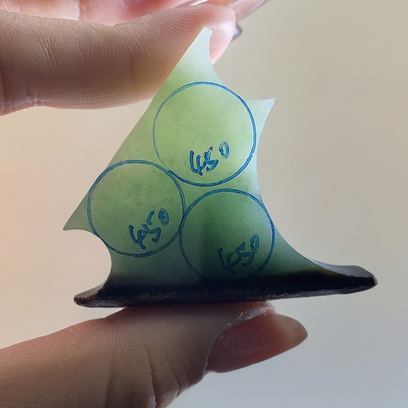 定制翡翠未镶嵌一颗 卡13.24