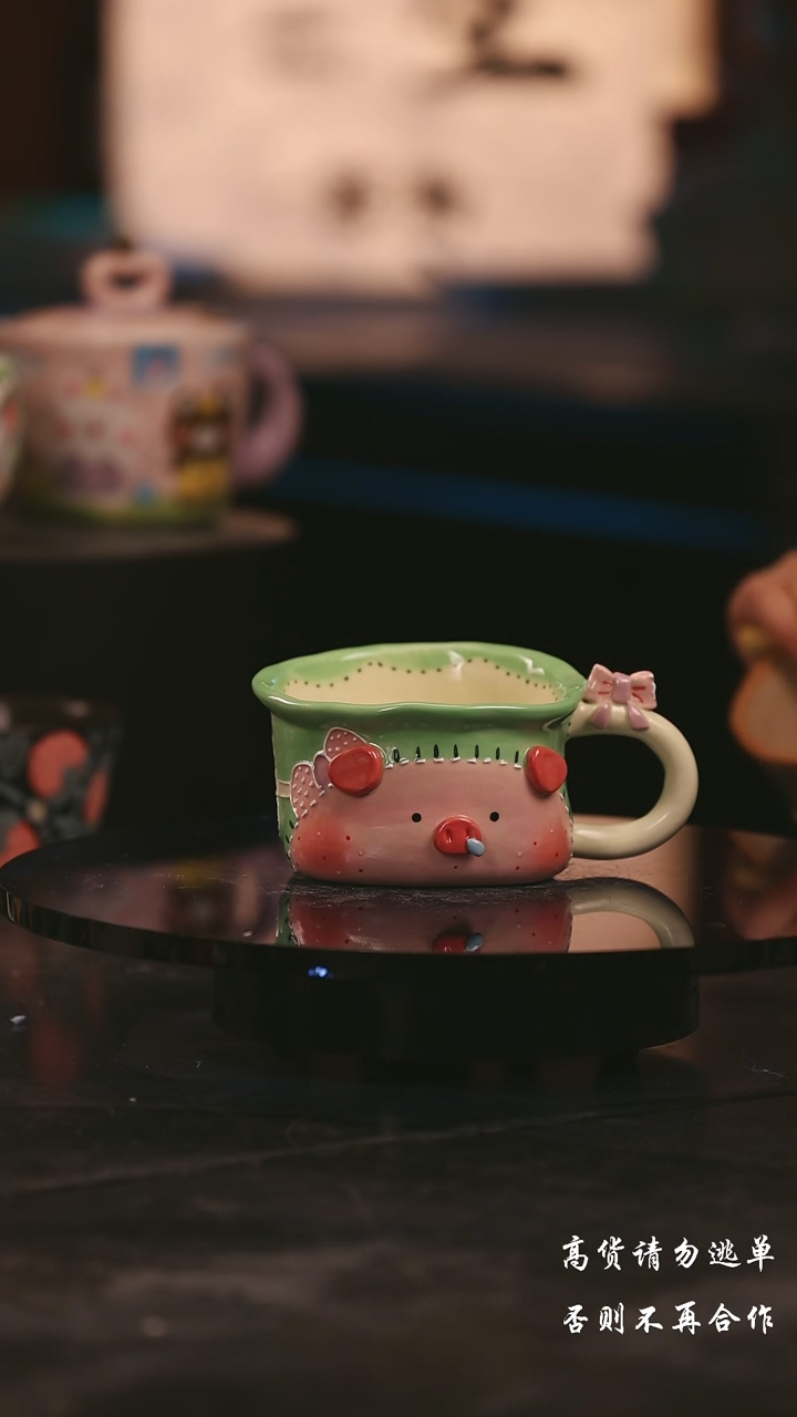 陶瓷景德镇可爱设计师款陶瓷 