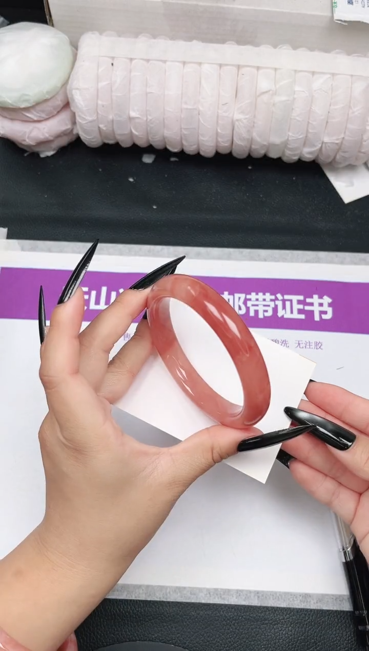 未镶嵌手镯石英质玉19-60