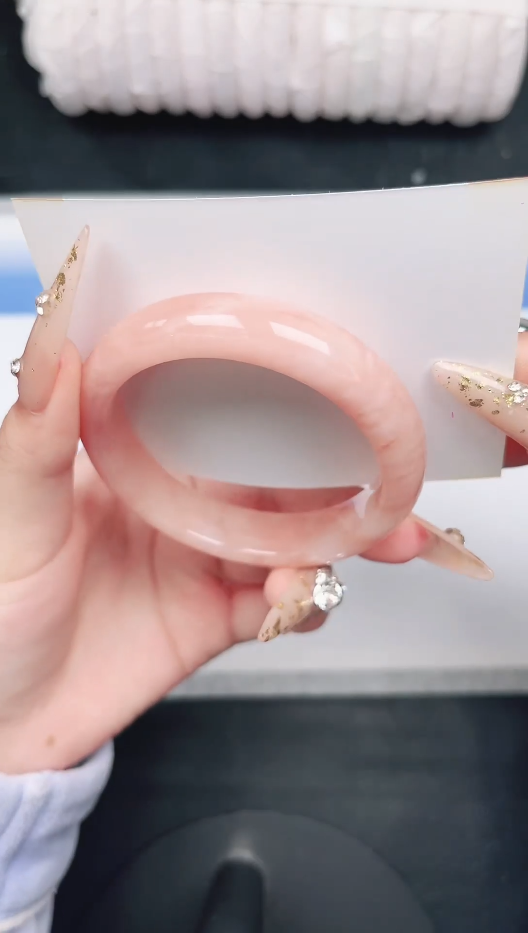 未镶嵌手镯石英质玉47-56