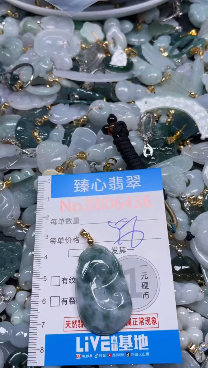 颈饰未镶嵌翡翠6436