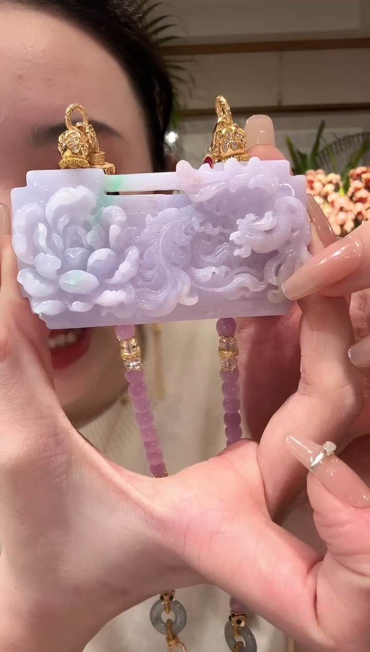 【闪购商品】翡翠颈饰未镶嵌国风