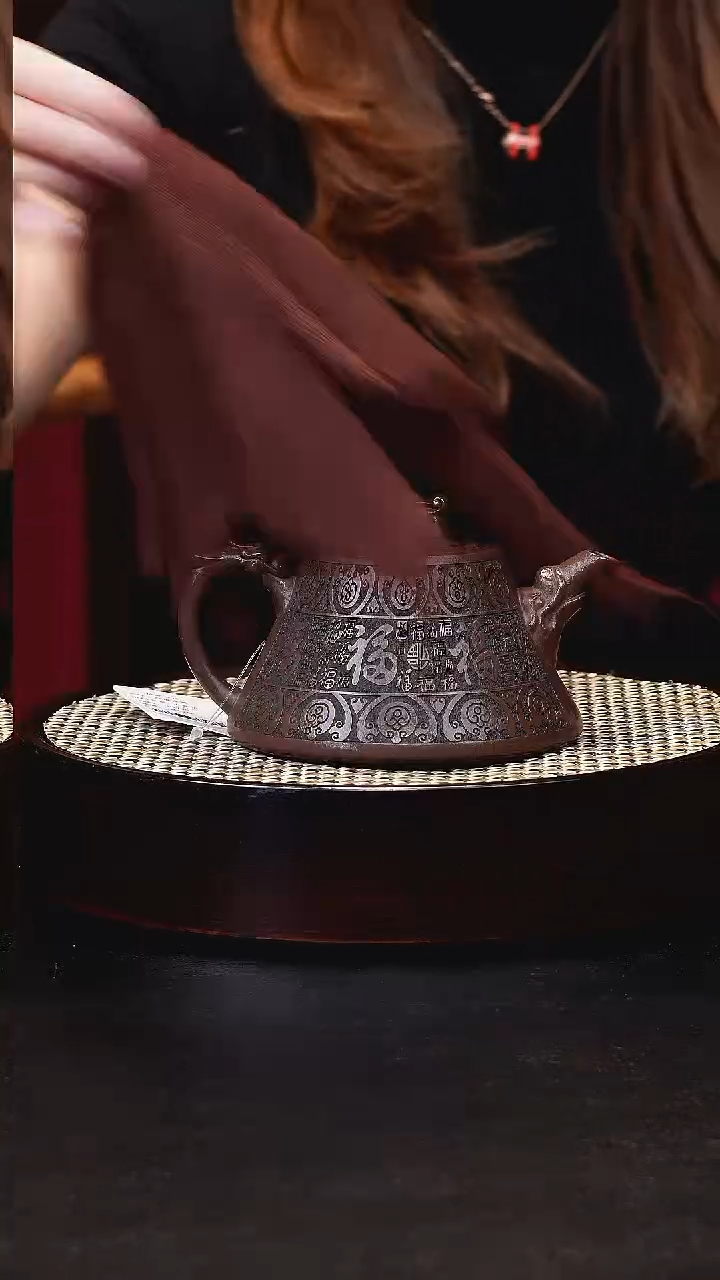 茶壶紫砂宜兴茶壶h7708