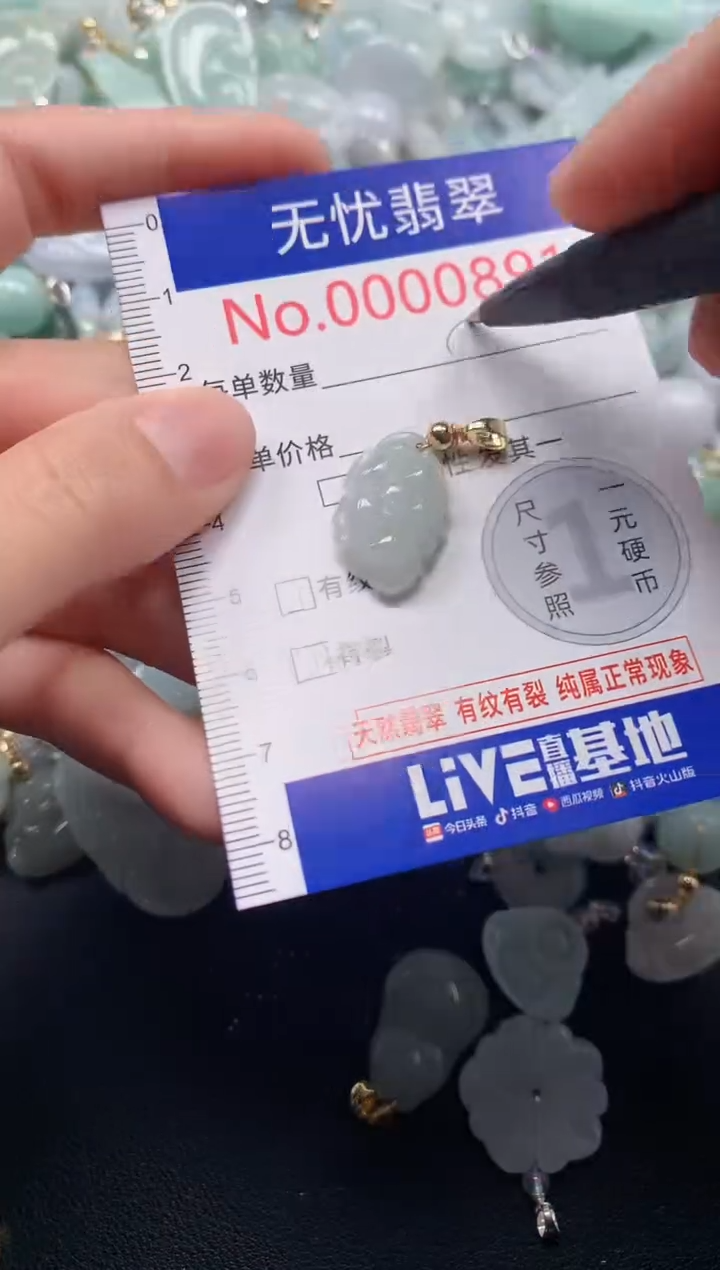 颈饰未镶嵌翡翠891