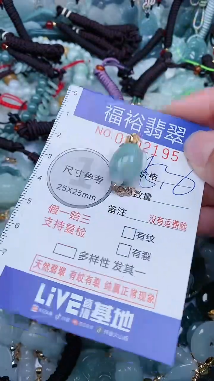 【闪购商品】翡翠未镶嵌颈饰...0002195