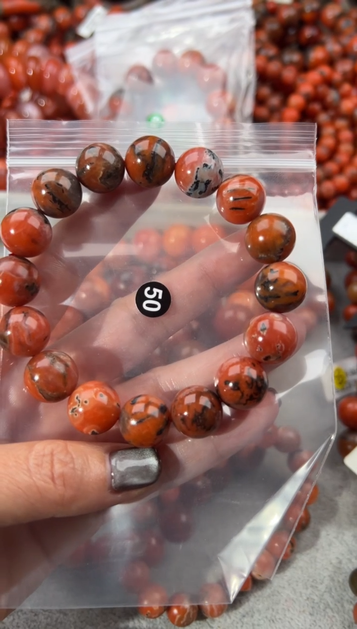 未镶嵌手串南红玛瑙14+