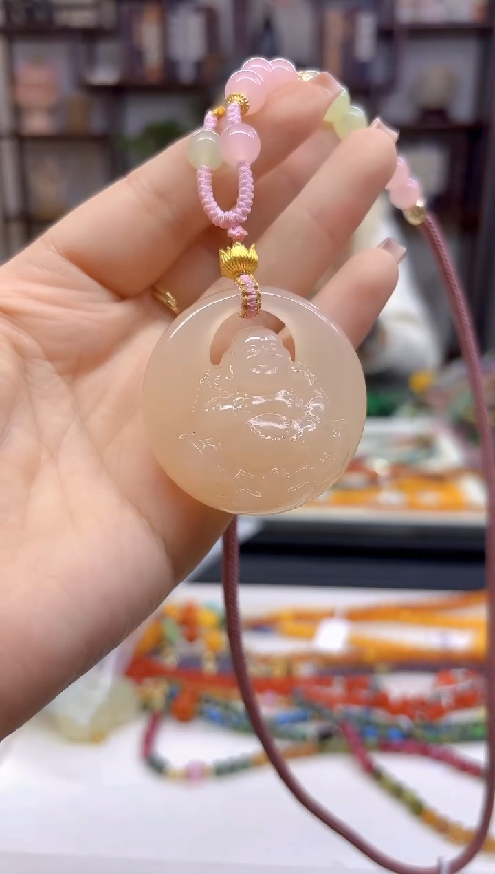 【闪购商品】和田玉毛衣链未镶嵌M502