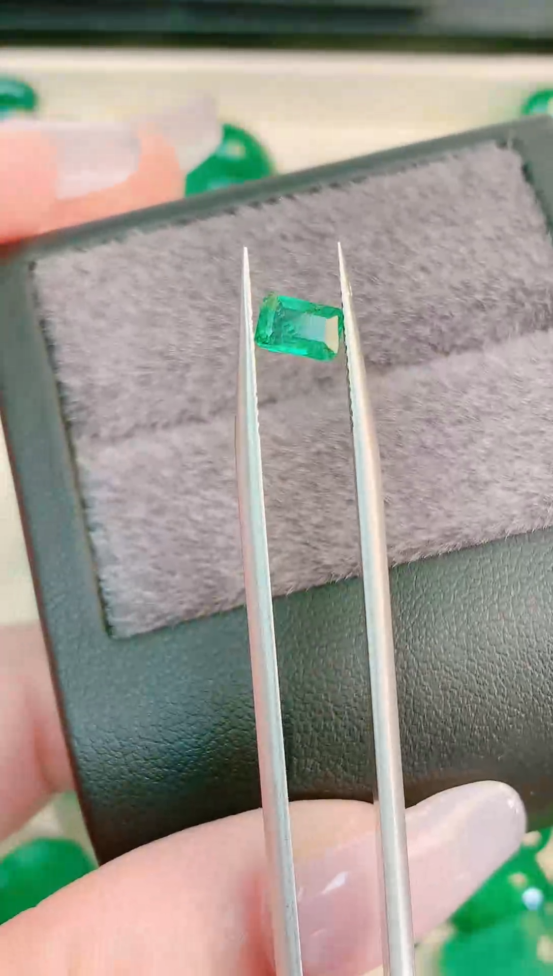 裸石祖母绿天然赞比亚祖母绿微瑕0.54ct