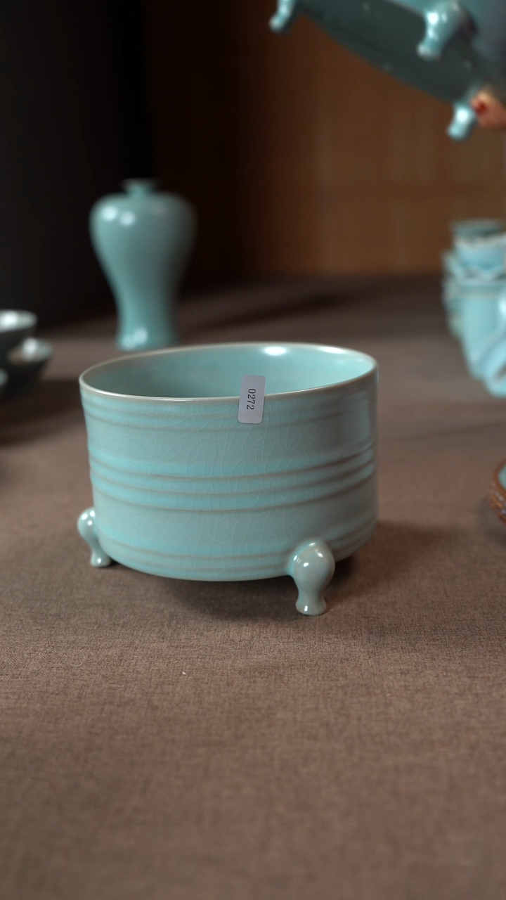 【闪购商品】汝瓷主人杯碗壶瓶樽洗