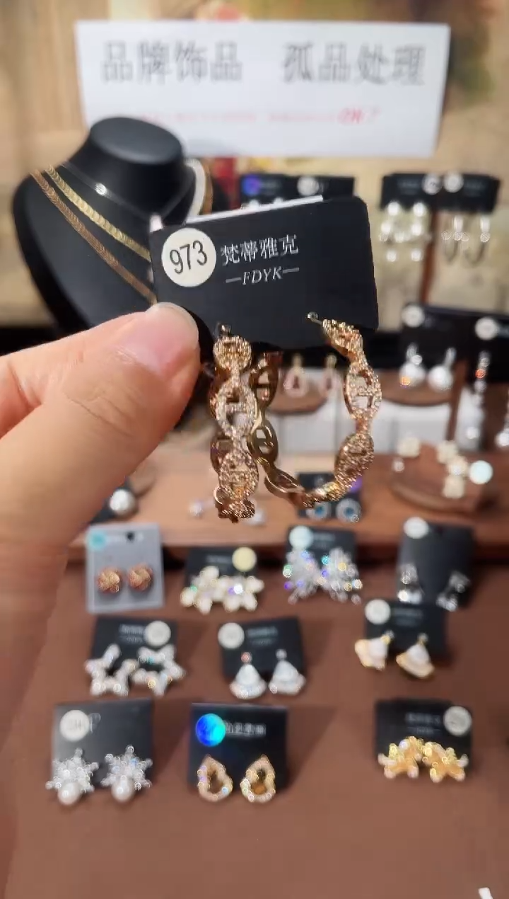 合金925银锆石梵973