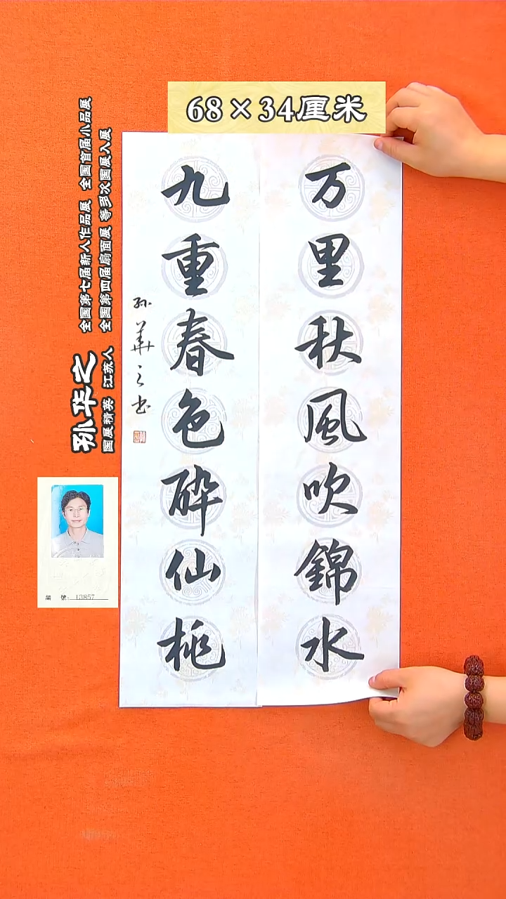 书法64a孙华之书法作品