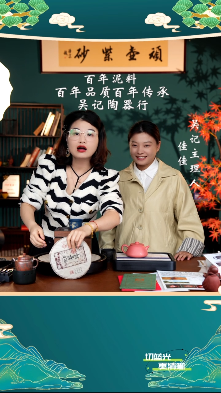 宜兴紫砂 JDWJ 顽壶紫砂精选 10  送杯 茶饼