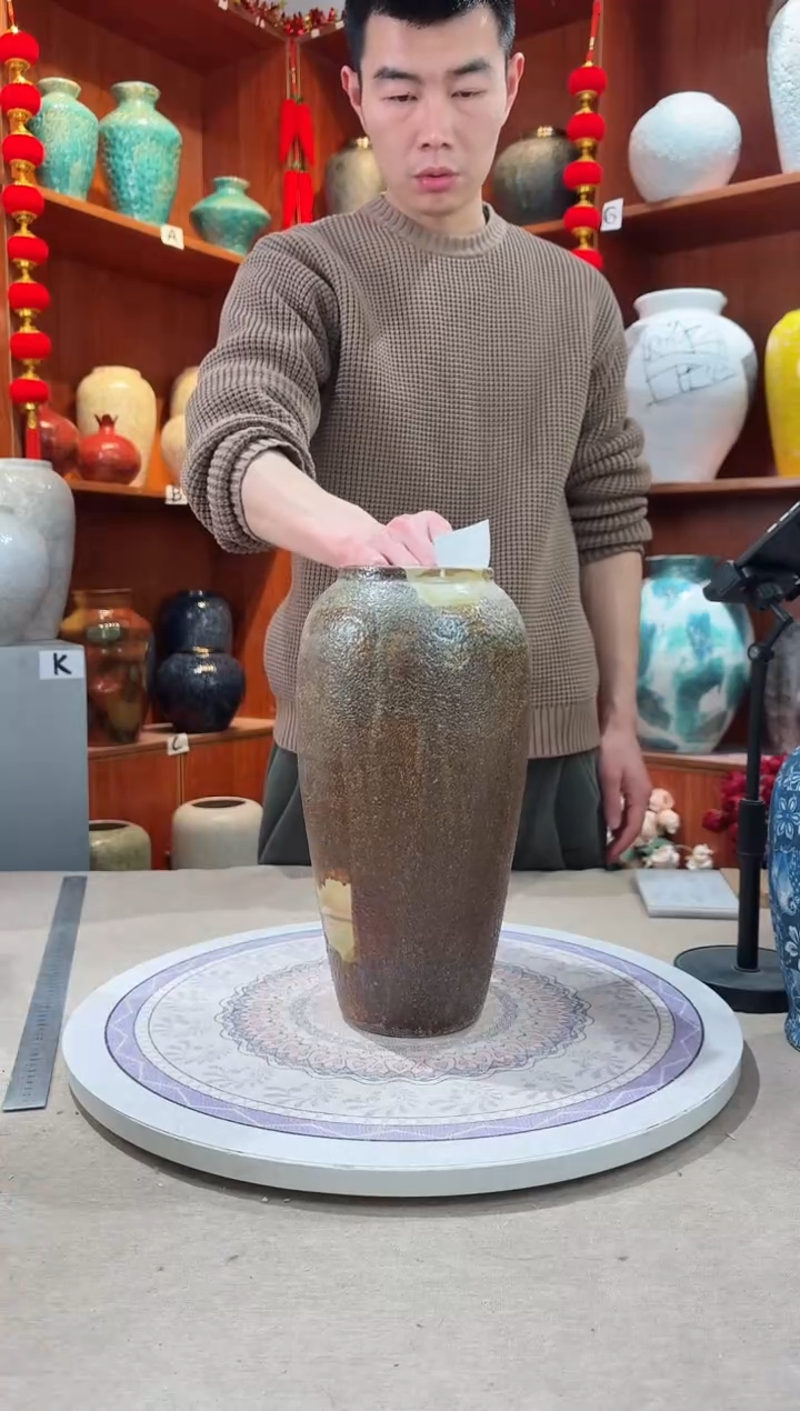 【闪购商品】陶瓷花瓶 无花 微瑕aZD264  