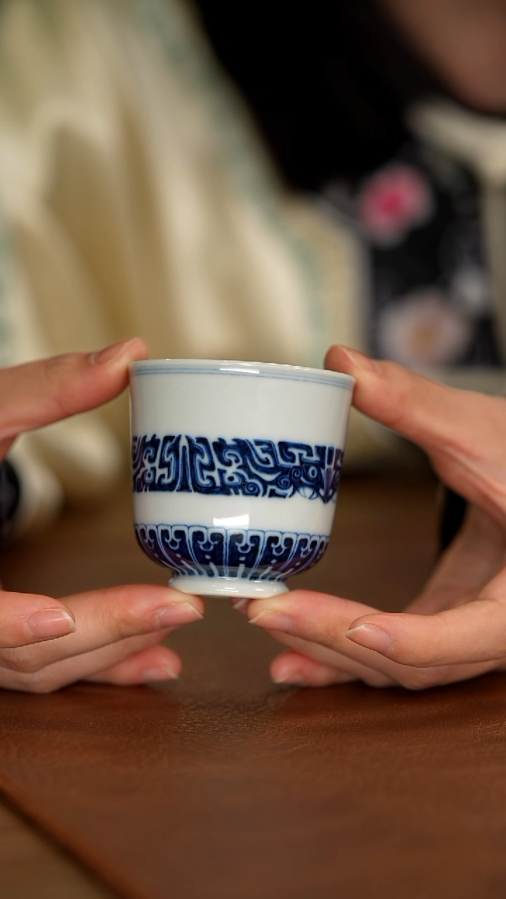 【闪购商品】瓷片景德镇斌芬陶瓷/快雪时晴82