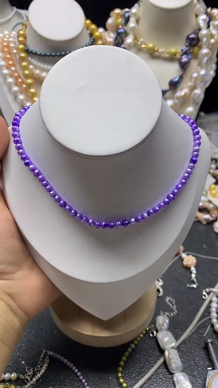 颈饰未镶嵌淡水珍珠多人