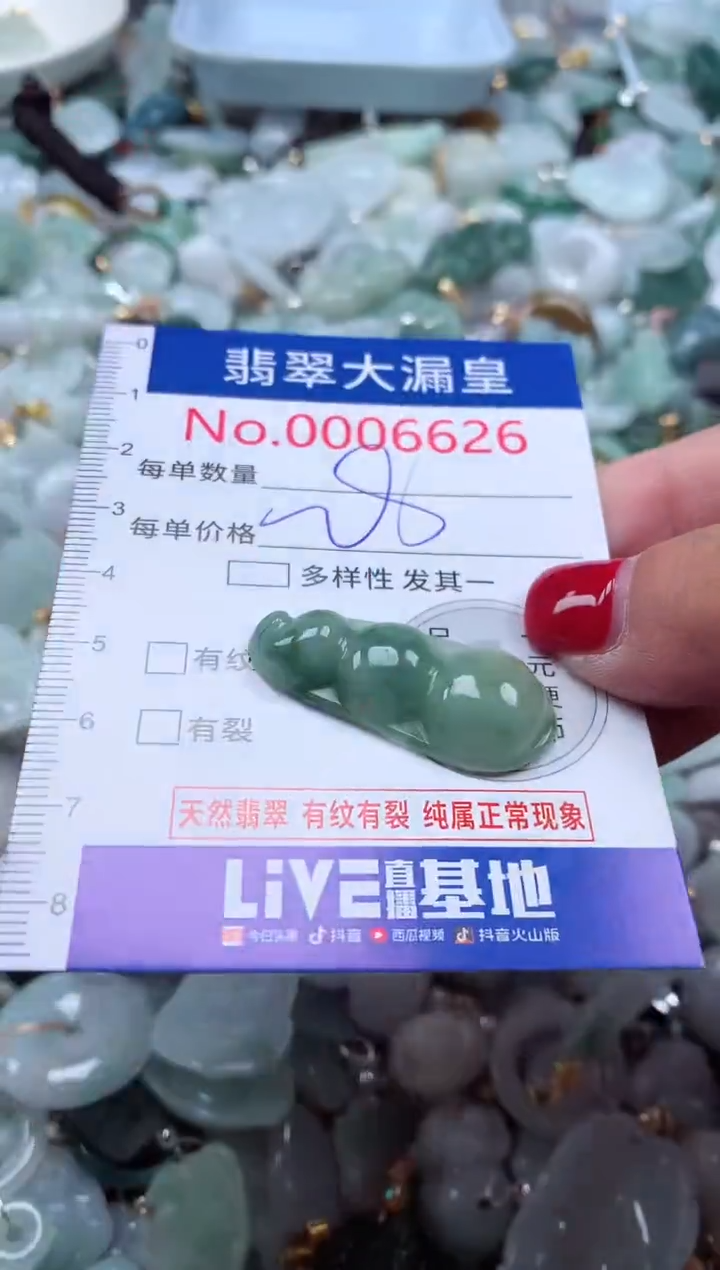 颈饰未镶嵌翡翠6626