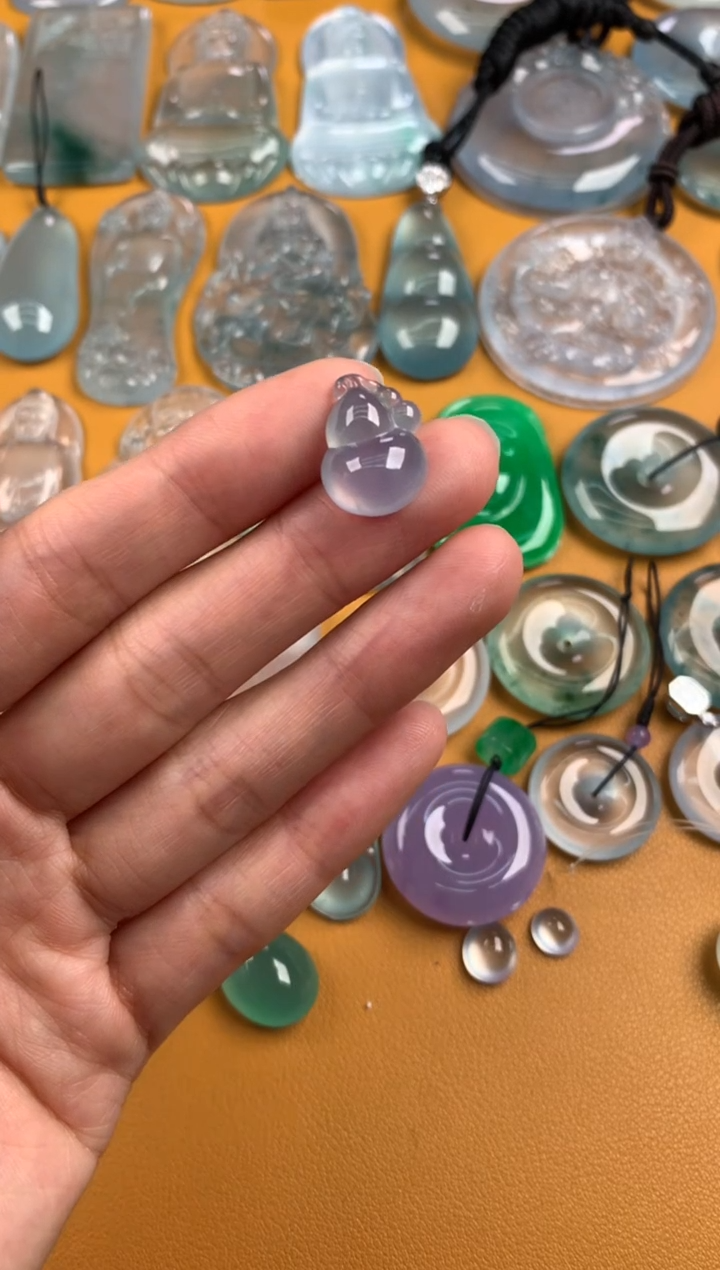 颈饰未镶嵌翡翠16-11.8-7.0