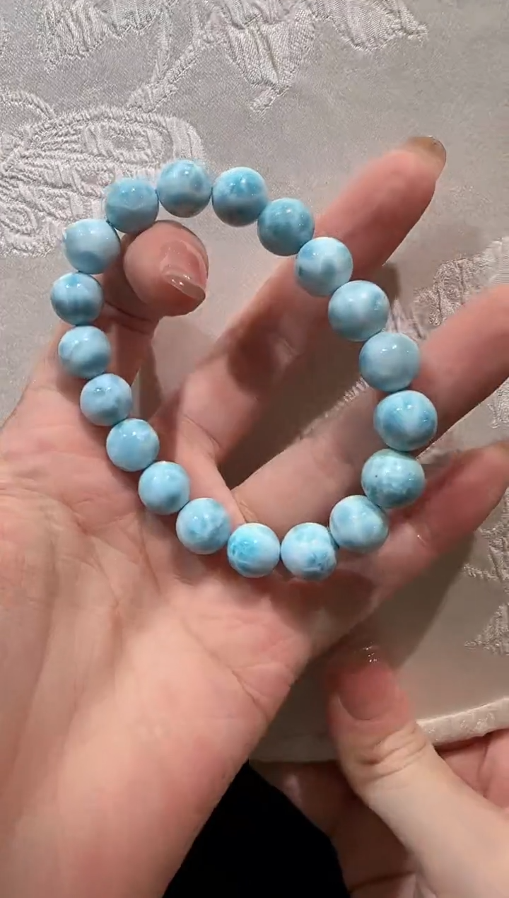 【闪购商品】针钠钙石（海纹石）手链未镶嵌国风