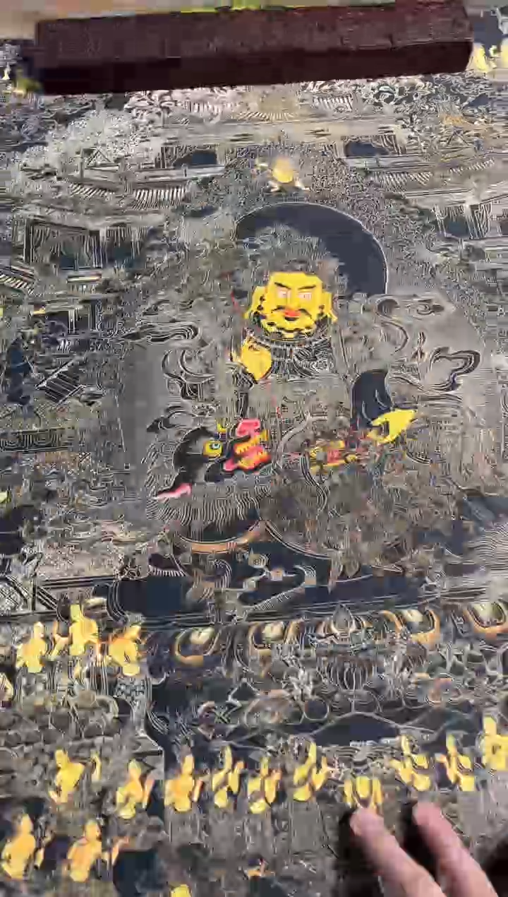 卷轴画天天的唐卡tk160