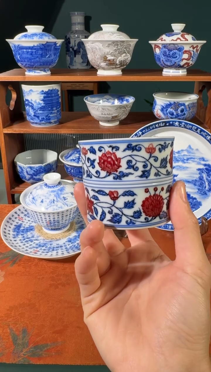 【闪购商品】杯永明尚玩缠枝竹节