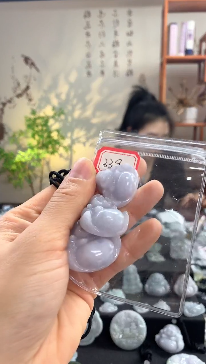 【闪购商品】翡翠颈饰未镶嵌佛公339 多样性发一件