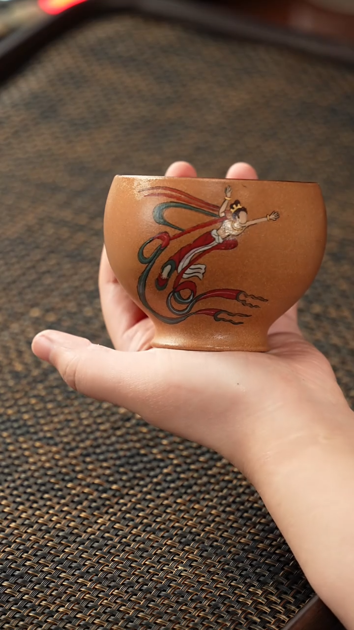 【闪购商品】紫砂茶杯非遗茶器-黄飞天