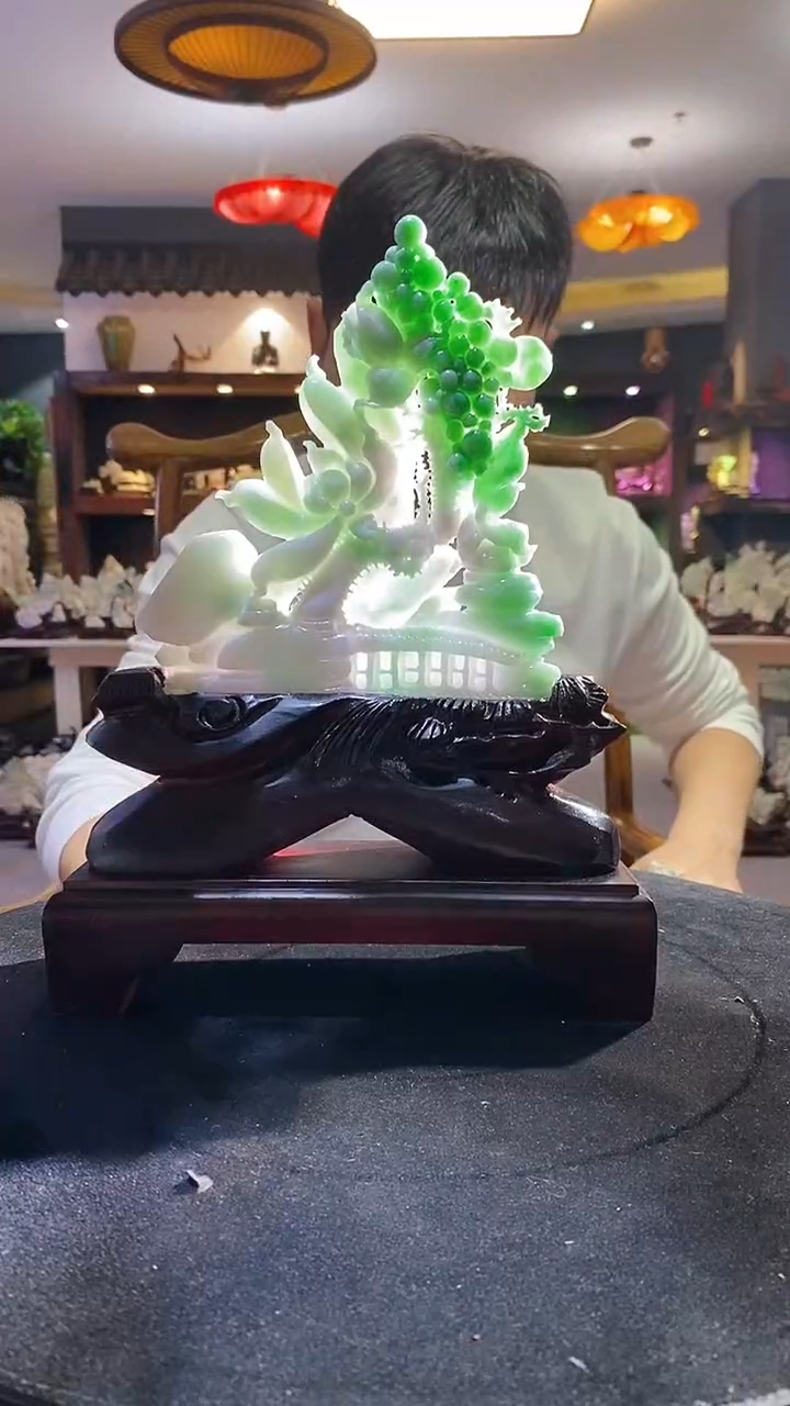 【闪购商品】定制翡翠未镶嵌03/0115/W/花