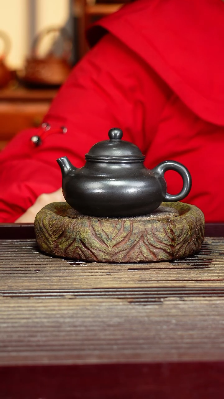 宜兴原矿紫砂壶茶壶160C