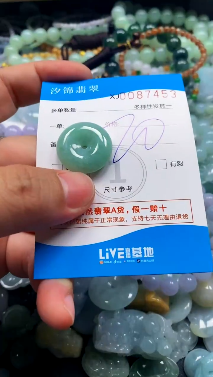 颈饰未镶嵌翡翠闪购商品0087453