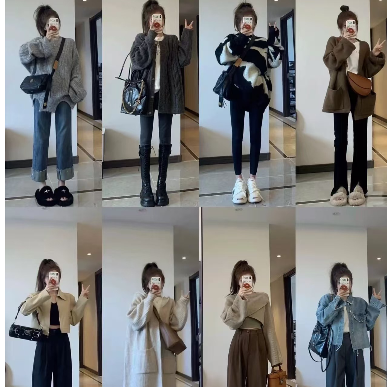 新款女装库存现代简约减龄清新休闲慵懒精致服饰高级感(No退No换)