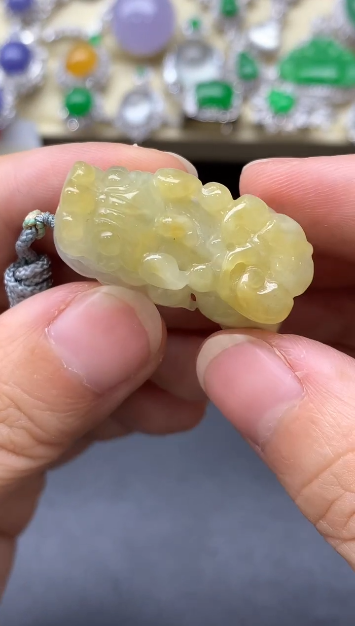 颈饰未镶嵌翡翠153-中国好珍宝