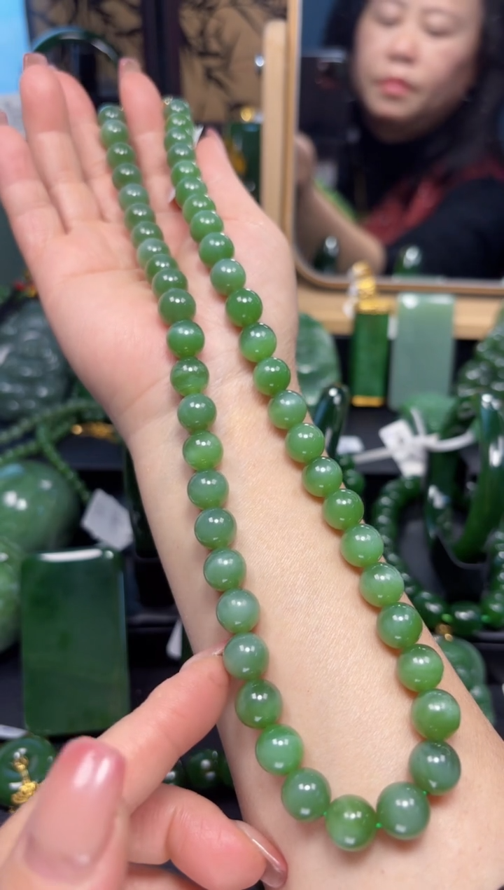 【闪购商品】和田玉（碧玉）吊坠(赠链)未镶嵌1