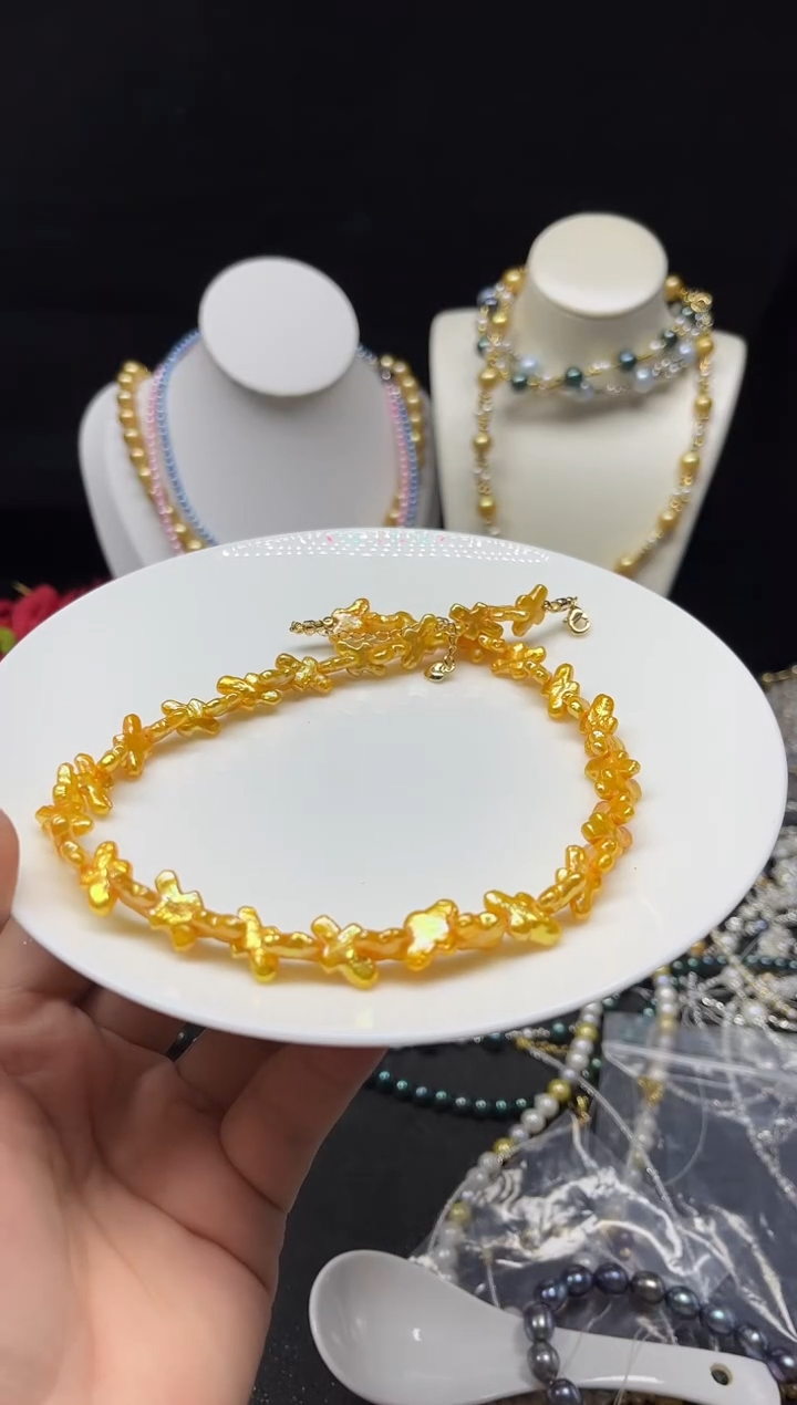 【闪购商品】淡水珍珠颈饰未镶嵌多人