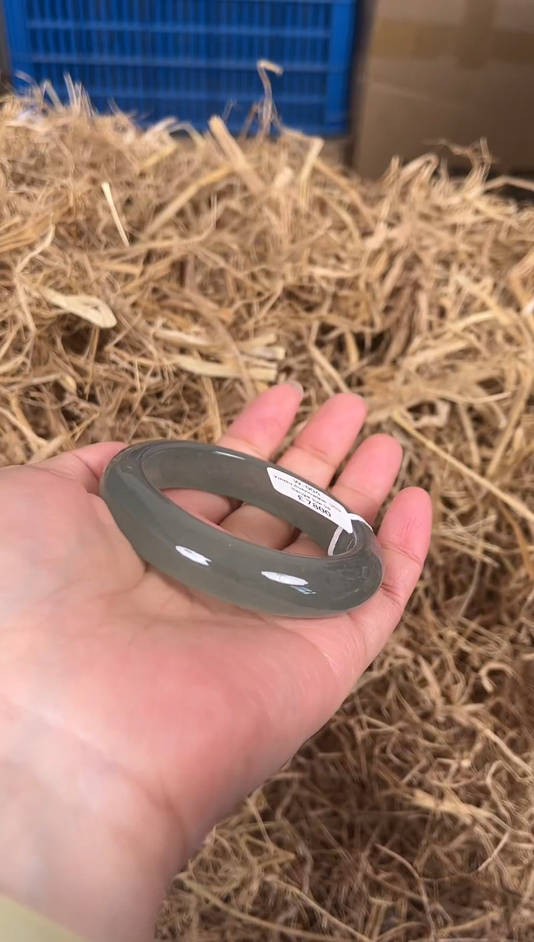 未镶嵌手镯石英质玉W-004