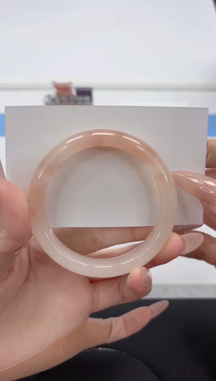 【闪购商品】石英质玉手镯未镶嵌A12-56.3