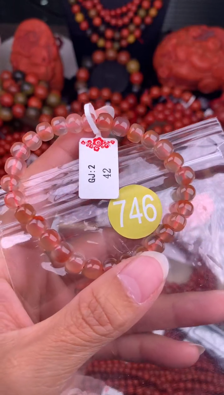 【闪购商品】南红玛瑙珠宝奇石未镶嵌746-7