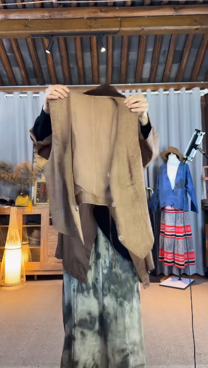 设计师款薯莨马甲