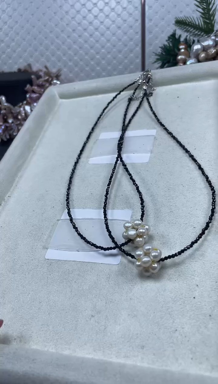 【闪购商品】淡水珍珠项链未镶嵌【纯恬珍珠】（多样性发货发一）